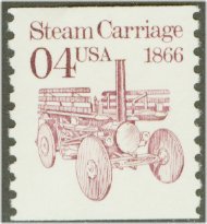 2451 4c Steam Carriage Coil F-VF Mint NH #2451nh