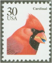 2480 30c Cardinal Plate Block #2480pb