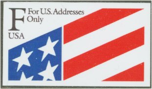 2522a (29c) Flag Self Adhesive Booklet F-VF Mint NH #2522a