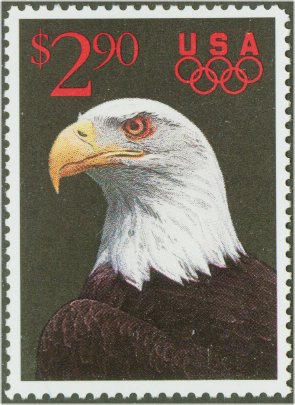 2540 2.90 Priority Mail Used Single #2540used