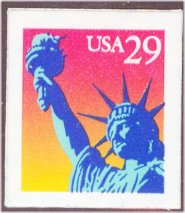2599a 29c Statue of Liberty Booklet Pane F-VF Mint NH #2599a