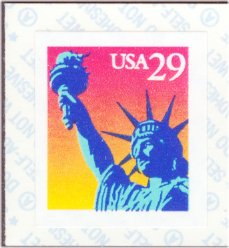 2599v 29c Statue of Liberty Coil Used Single #2599vused