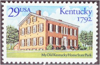 2636 29c Kentucky Statehood Used Single #2636used