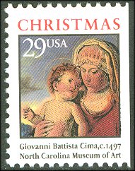 2790 29c Traditional Christmas, (from booklet)F-VF Mint NH #2790nh