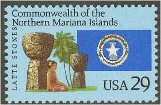 2804 29c Mariana Islands Used Single #2804used