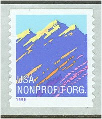 2904A (5c) Mountain,SV Self Adhesive Coil F-VF Mint NH #2904anh