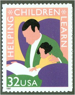3125 32c Children Learn Used Single #3125used