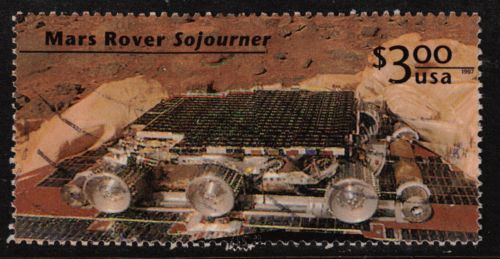 3178 3.00 Mars Explorer Single from Souvenir Sheet Used #3178ussg