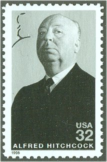 3226 32c Alfred Hitchcock Used Single #3226used
