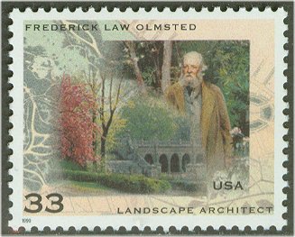 3338 33c Frederic Olmsted F-VF Mint NH #3338nh