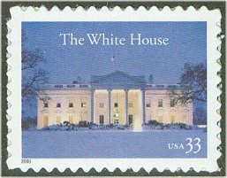 3445 33c White House Used Single #3445used