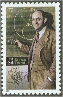 3533 34c Enrico Fermi Plate Block #3533pb