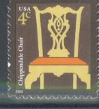 3755 4c Chippendale Chair Plate Block #3755pb