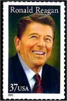 3897 37c Ronald Reagan Full Sheet #3897sh
