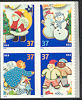 3953-6a 37c Christmas Cookies Double Sided Booklet #3956adbl