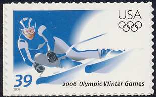 3995 39c Winter Olympics Used Single #3995used