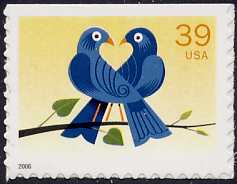 4029a 39c 2 Bluebirds Convertible Booklet #4029a
