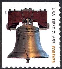 4126a 41c Liberty Bell Forever Stamp AP Double Sided Booklet #4126a