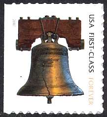 4127a 41c Liberty Bell Forever Stamp SSP Double Sided Booklet #4127a