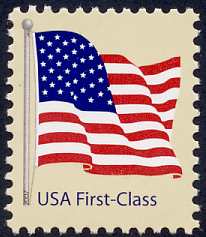 4129 41c Flag WA sheet stamp Used Single #4129used