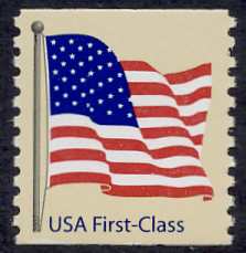 4131 41c Flag WA Coil Used Single #4131used