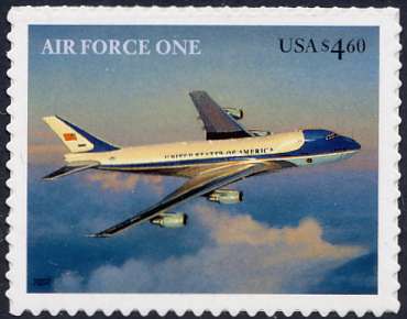 4144 4.60 Air Force One Priority Used Single #4144used