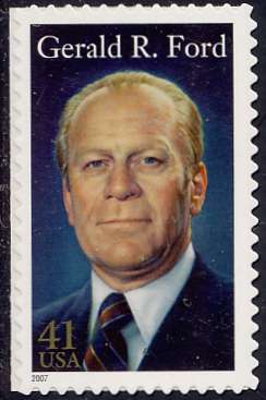 4199 41c Gerald Ford Plate Block #4199pb