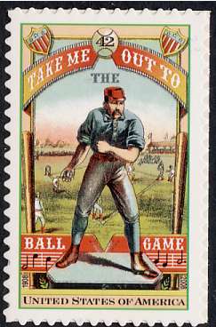 4341 42c Take Me to The Ball Game Used Single #4341used