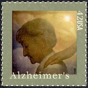 4358s 42c Alzheimers Full Sheet #4358sh