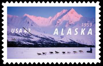 4374 42c Alaska Statehood Used Single #4374used