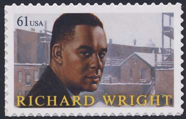 4386 61c Richard Wright F-VF Mint NH       #4386nh