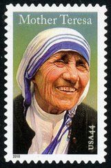4475 44c Mother Teresa Used Single #4475used