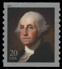 4512 20c George Washington, Coil Used Single #4512used