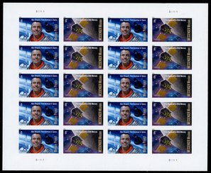4527-8 Forever Space First Mint NH Pane of 20 #4528SH