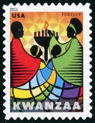 4584 Forever Kwanzaa Used Single #4584used