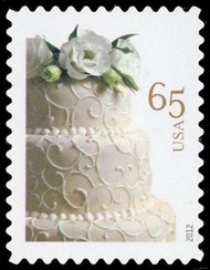 4602 65c Wedding Cake F-VF NH #4602nh
