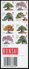 4622a Forever Bonsai Trees Double Sided Booklet of 20 #4622abklt