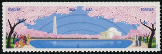 4651-2 Forever Cherry Blossoms Mint NH Plate Block of 4 #4651-2pb