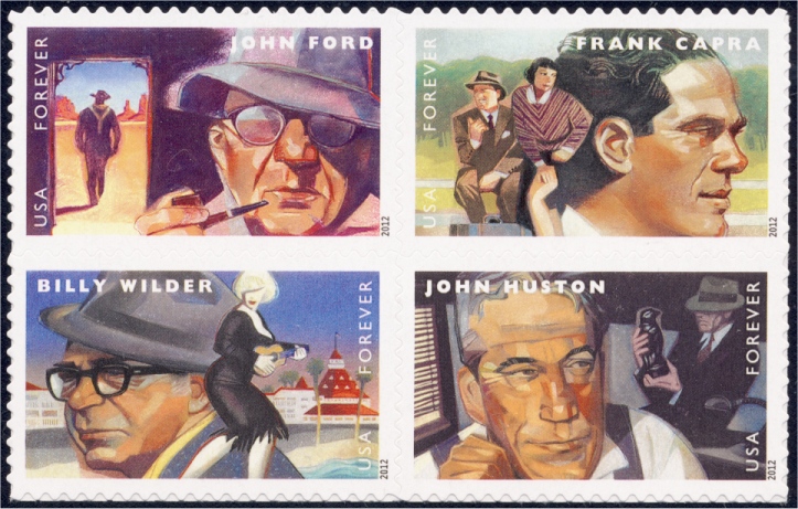 4668-71 Forever  Great Film Directors Mint NH Block of 4 #4668-71nh