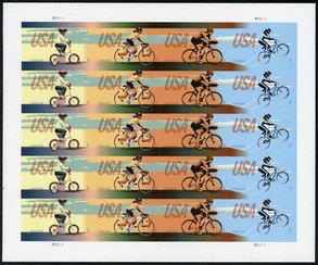 4687-90 Forever Bicycling Sheet of 20 #4687-90sh