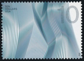 4720 10 Waves of Color - Gray Blue Mint NH Plate Block of 4 #4720pb