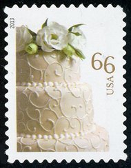 4735 66c Wedding Cake Mint NH Plate Block of 4 #4735pb