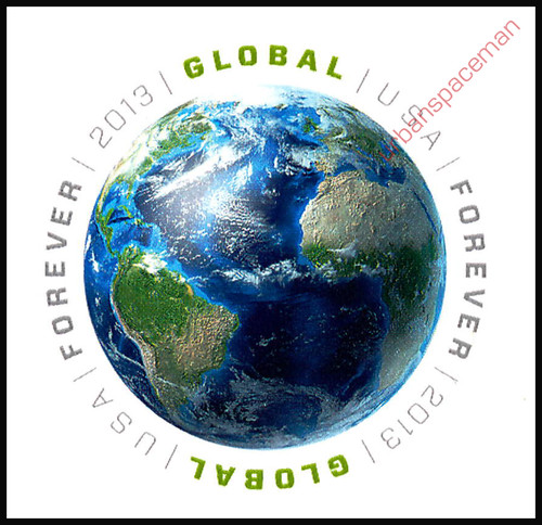 4740i Global Forever Forever Globe Vertical Imperf Pair #4740ivp