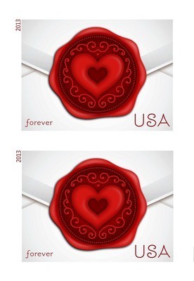 4741i Forever Sealed with Love F-VF Mint NH Imperf Plate Block of 4 #4741ipb