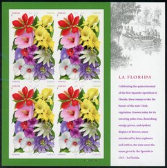 4750-3 Forever La Florida Mint NH Sheet of 16 #4753sh