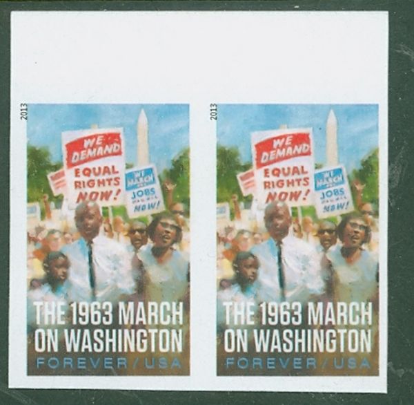 4804i Forever March on Washington Horizontal Imperf Pair #4804ipr