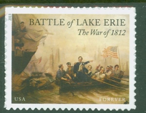 4805 Forever War of 1812: Battle of Lake Erie Mint Single #4805nh