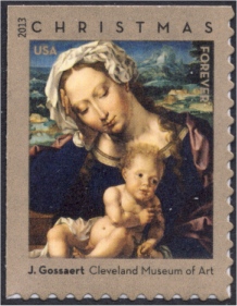4815 Forever Virgin and Child Mint NH #4815nh
