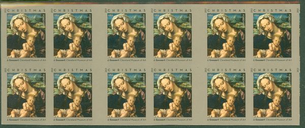 4815ai Forever Virgin and Child Imperf Mint NH Booklet of 20 #4815ai