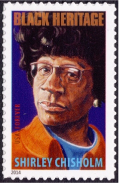 4856 Forever Shirley Chisholm Mint NH Single #4856nh